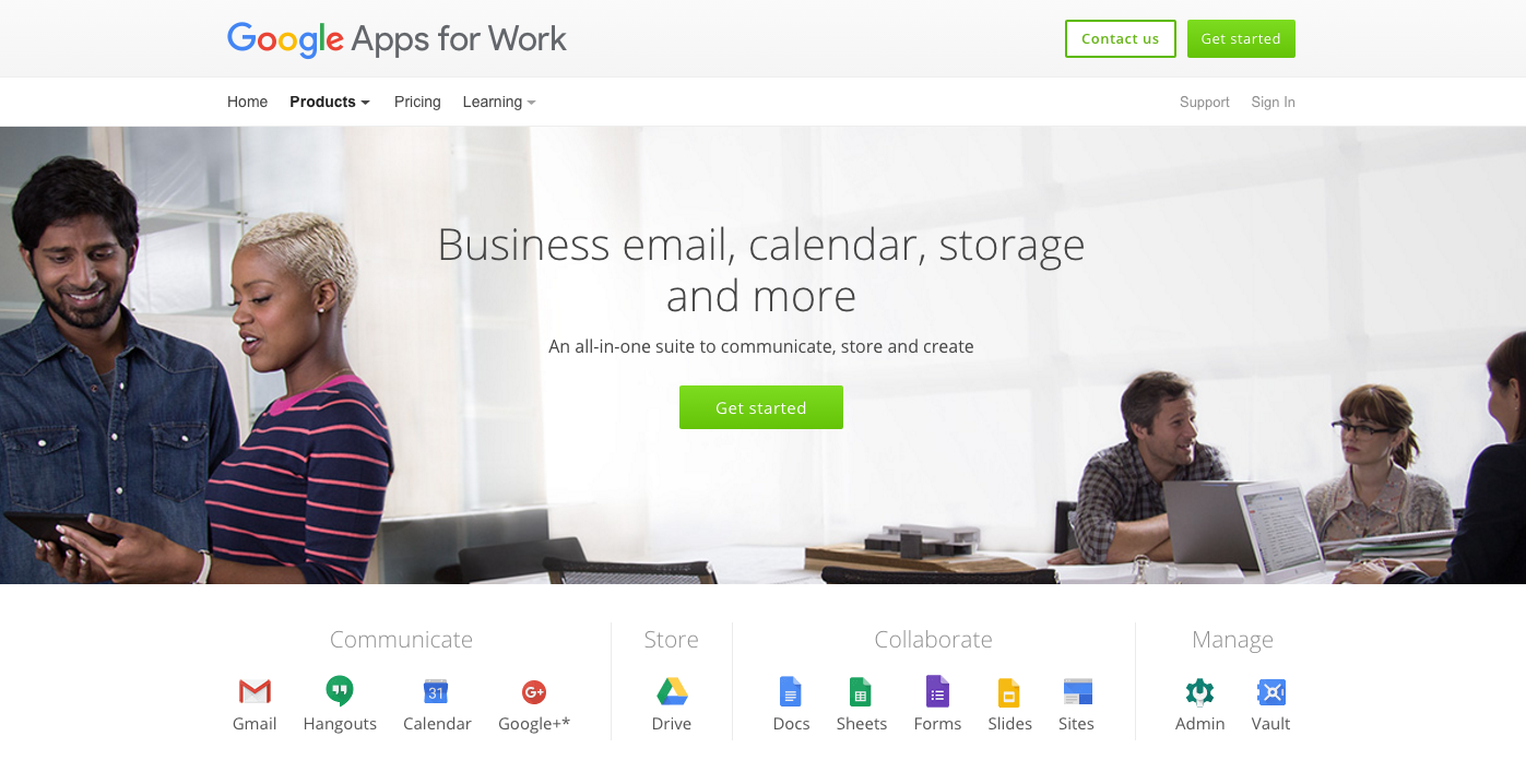Get Google Apps for Work