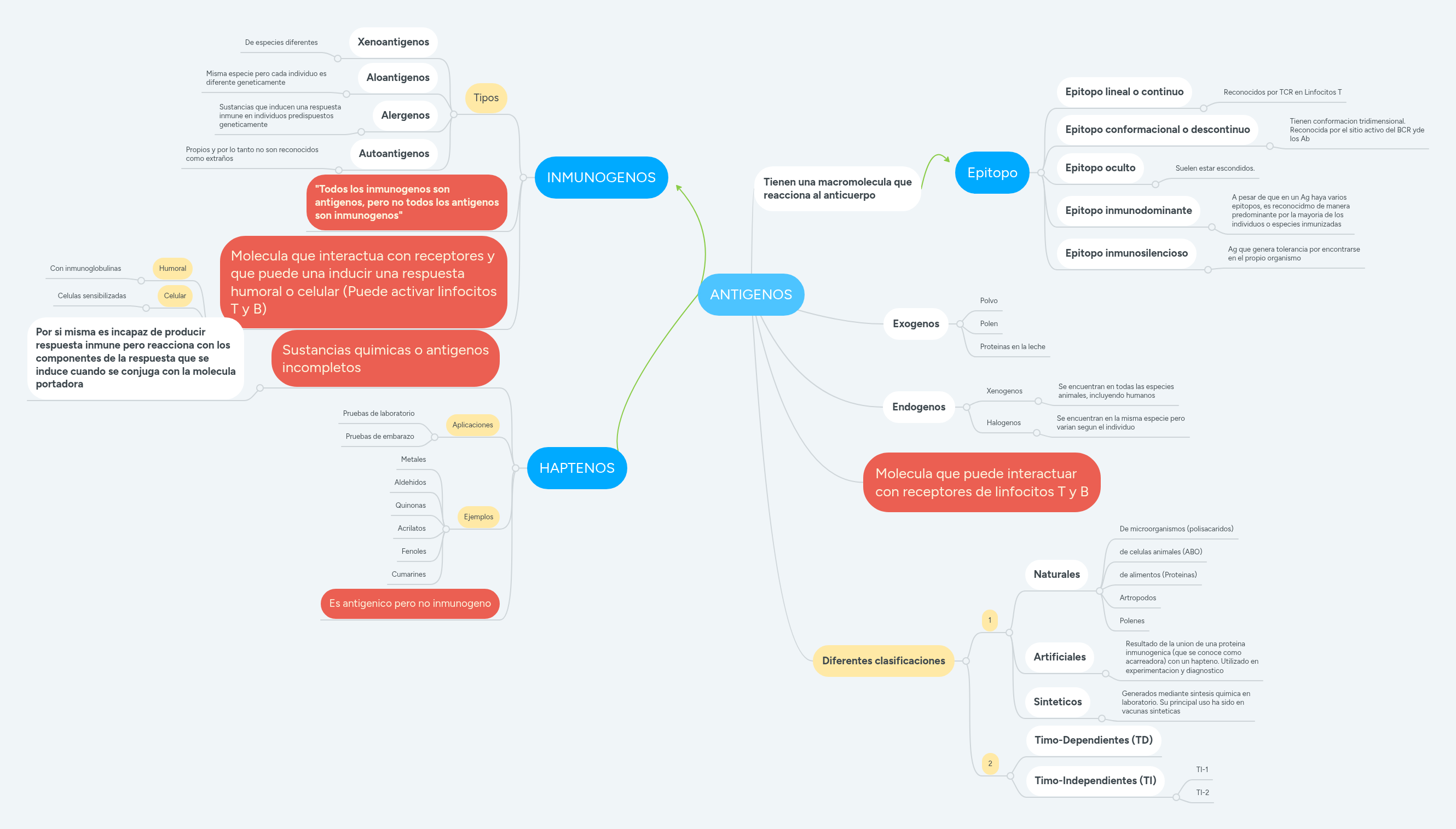 Antigenos Inmunogenos Y Alergenos Mapa Conceptual - jlibalwsap
