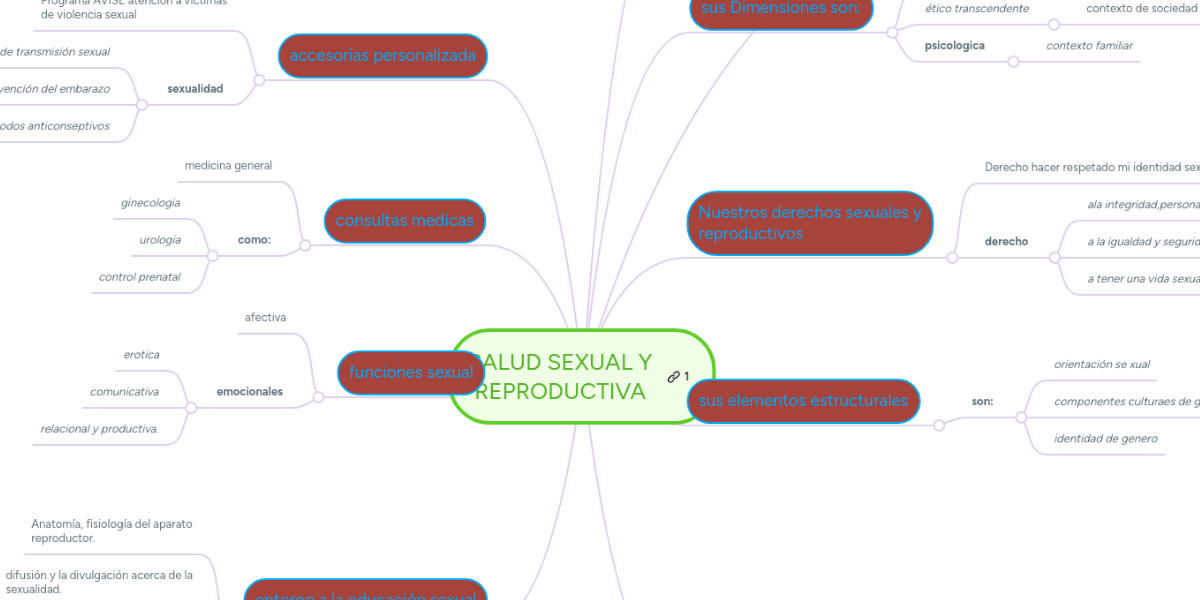 Anatomia Sexual Mapa Conceptual