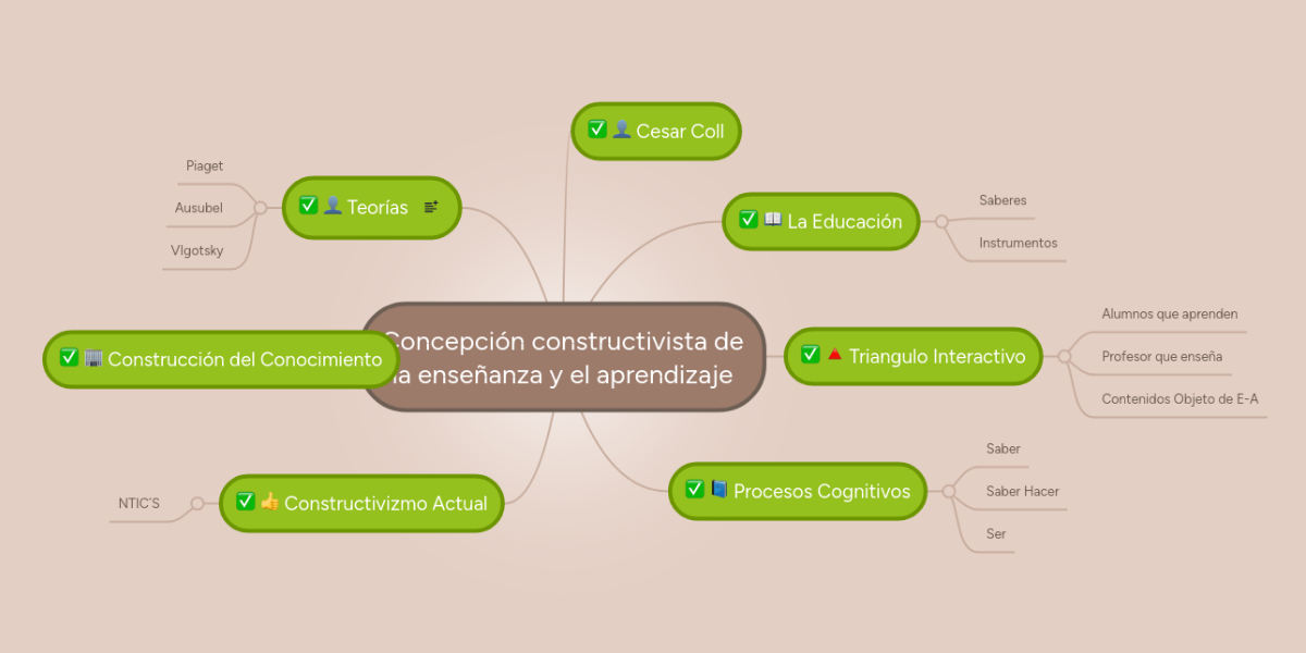 Concepción constructivista de la enseñanza y el a