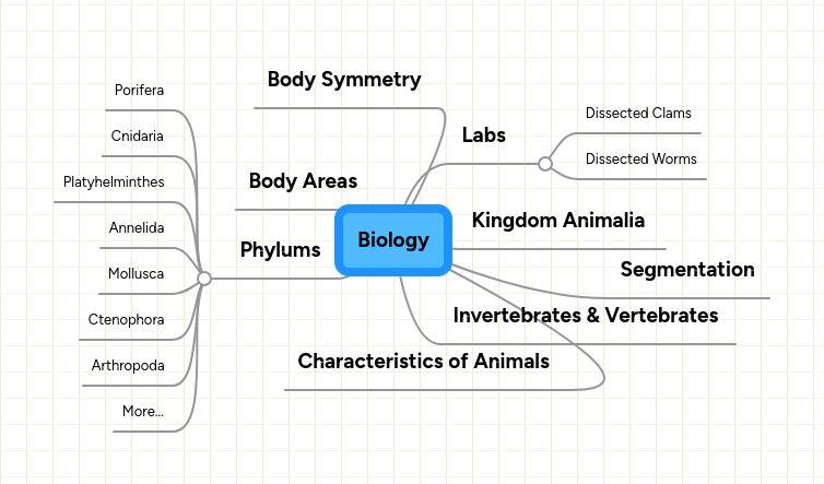 Biology | MindMeister Mind map