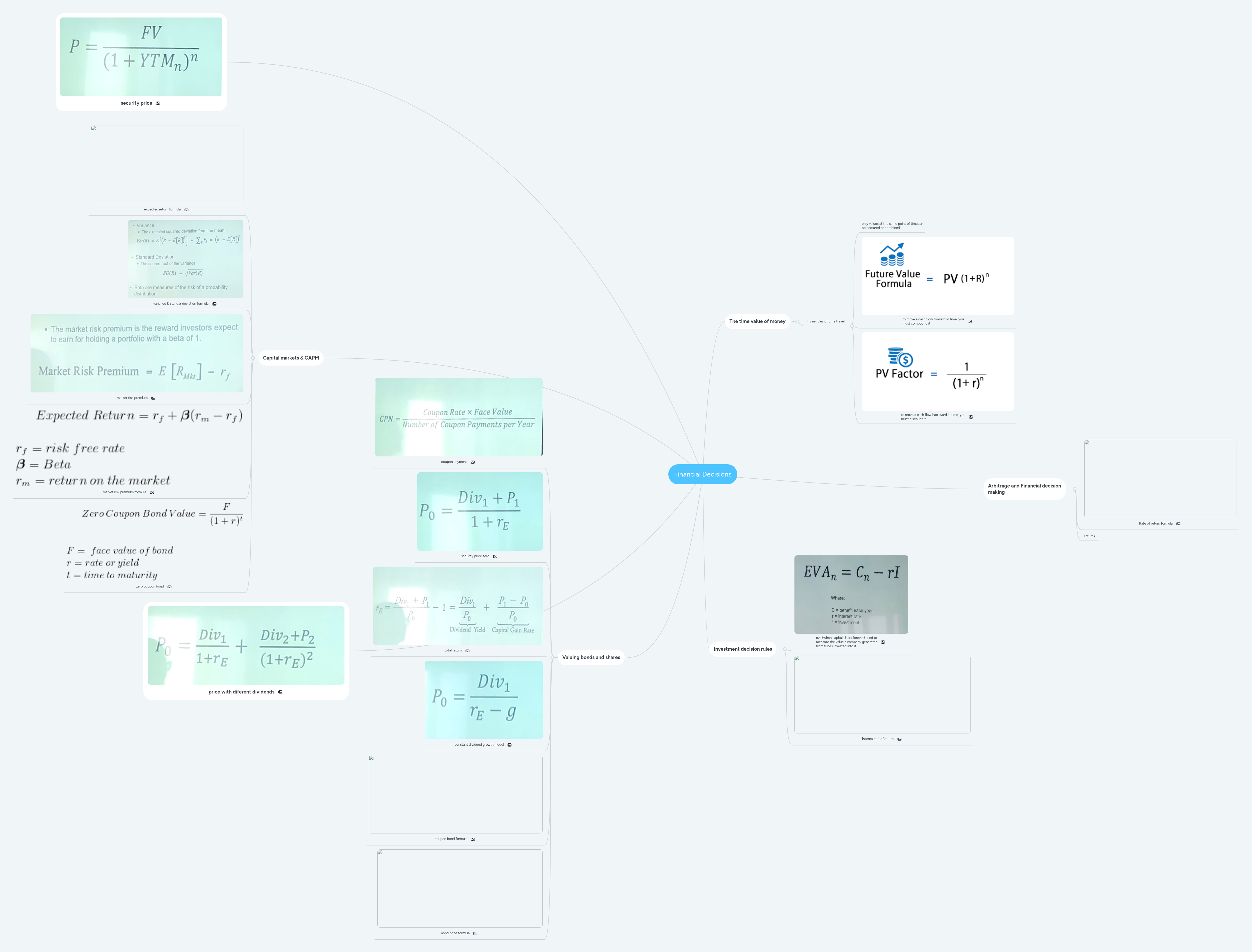Financial Decisions | MindMeister Mind map