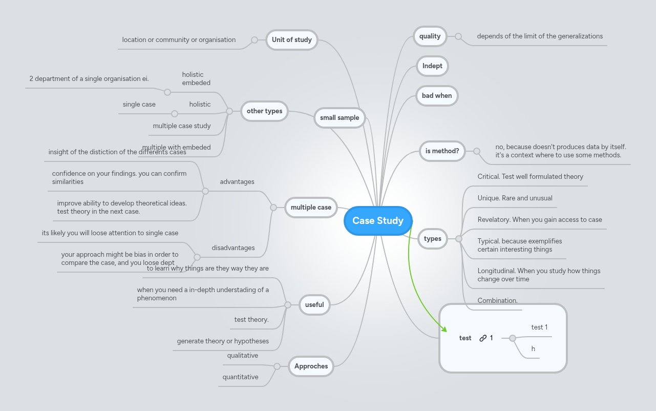 Case Study | MindMeister Mind map