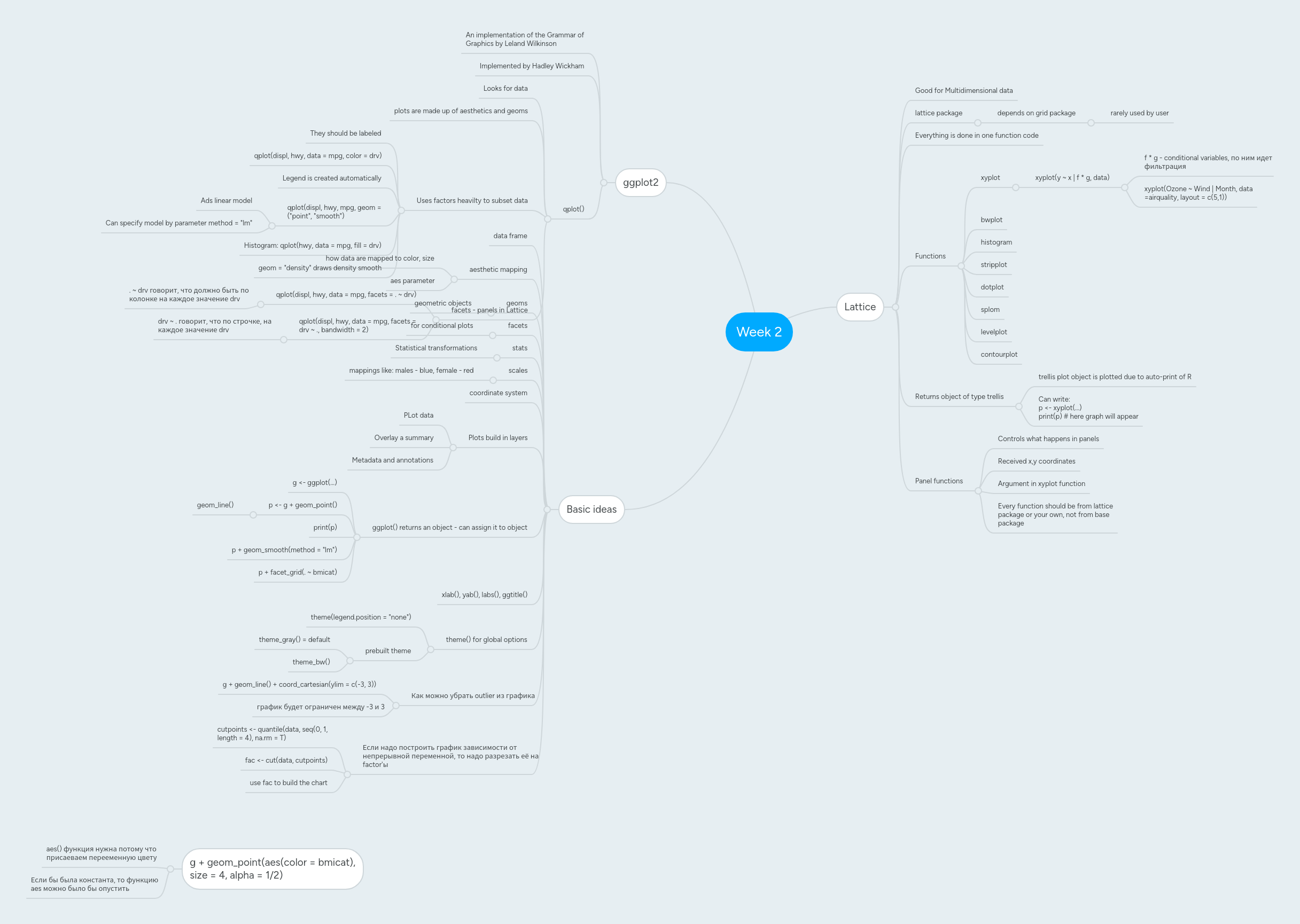 Week 2 | MindMeister Mind Map