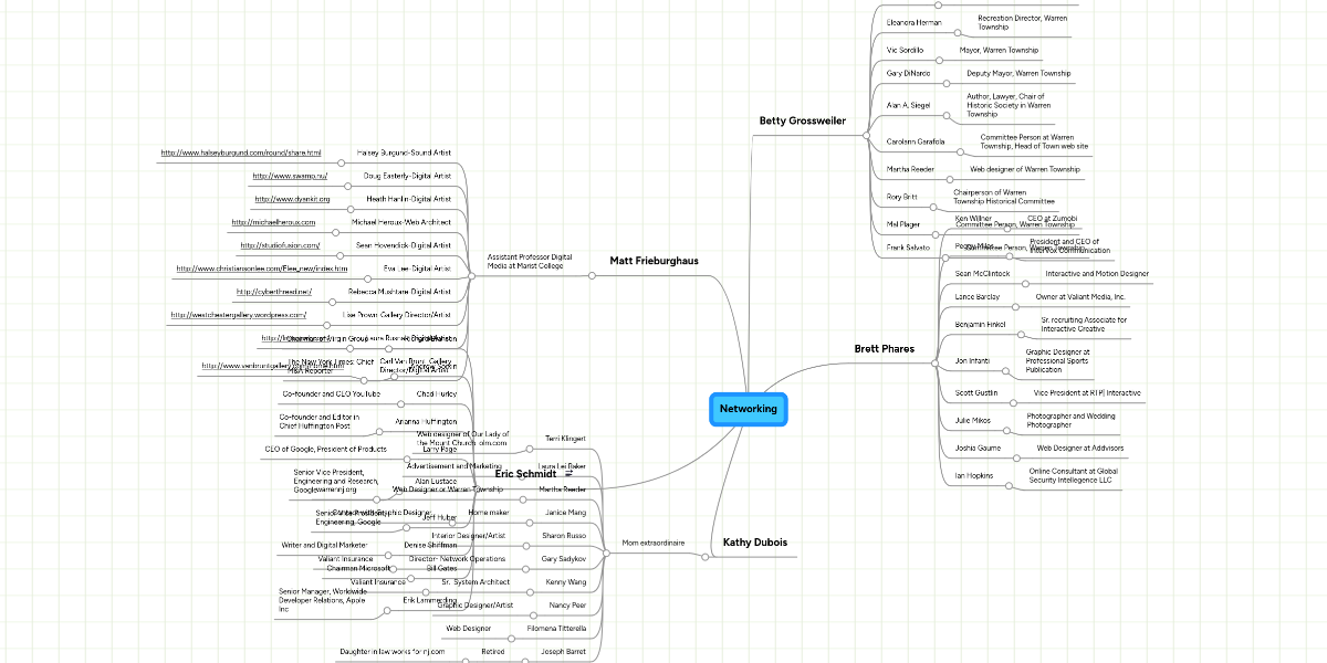 Networking | MindMeister Mind Map