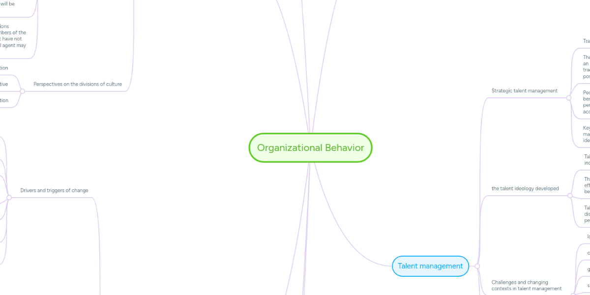 Organizational behavior mind map essay 05 image