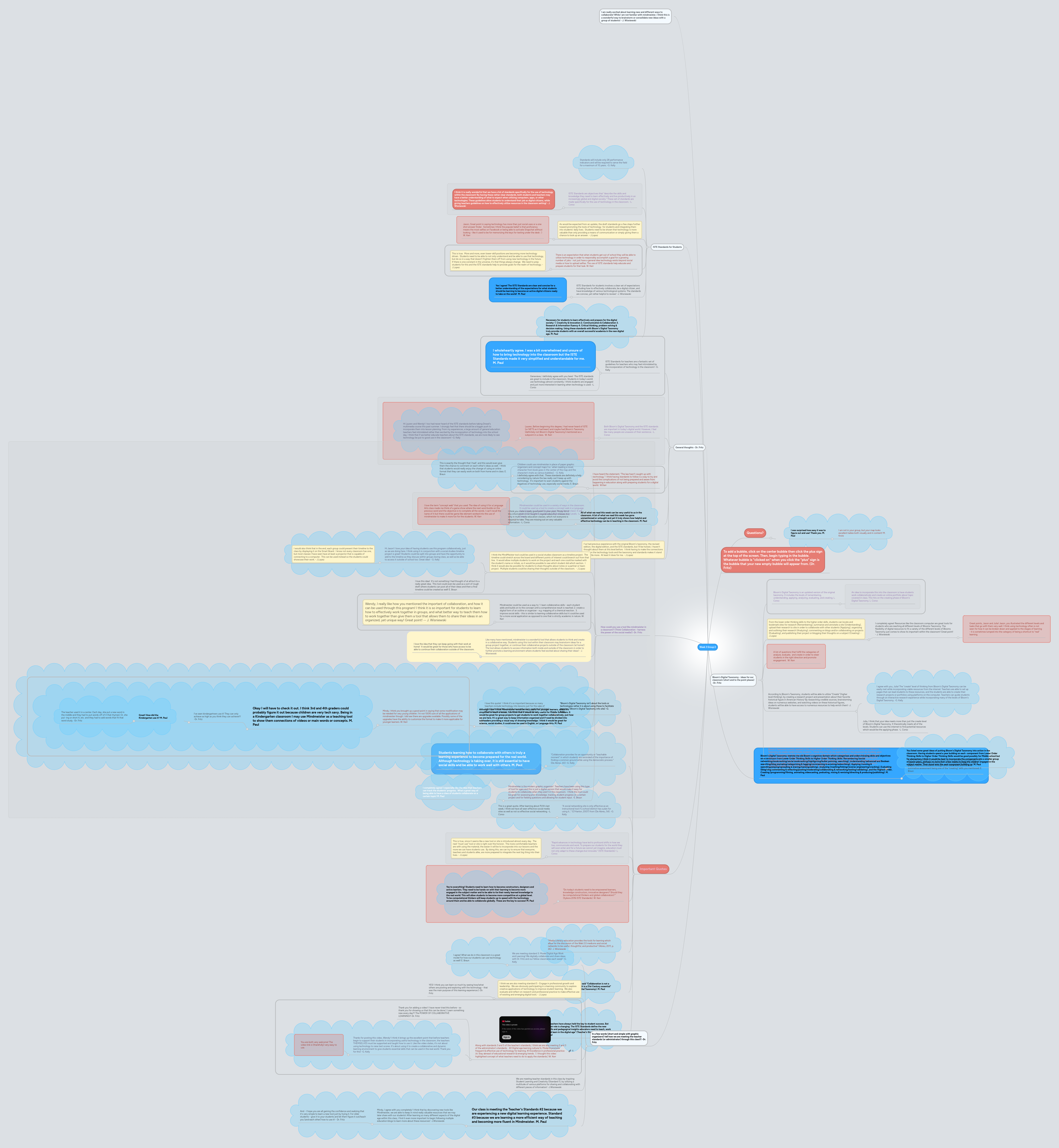 Week 3 Group 2 | MindMeister Mind map