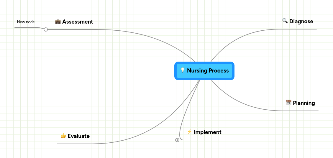 Nursing Process | MindMeister Mind map
