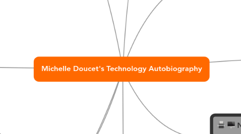 Mind Map: Michelle Doucet's Technology Autobiography