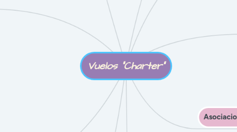 Mind Map: Vuelos "Charter"