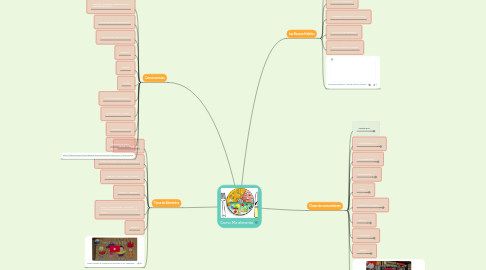 Mind Map: Como Me alimento