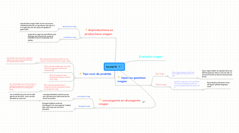 Mind Map: leerstijl 18