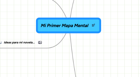 Mind Map: Mi Primer Mapa Mental