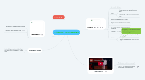 Mind Map: LEARNING  MINDMEISTER