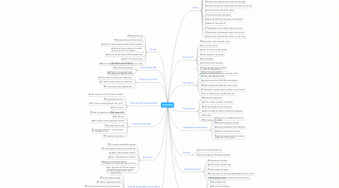 Mind Map: Scrum Checklist
