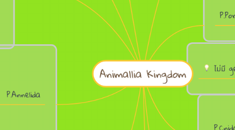 Mind Map: Animallia Kingdom