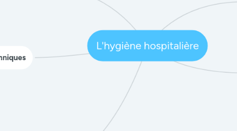 Mind Map: L'hygiène hospitalière