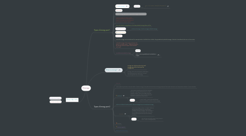 Mind Map: Energy