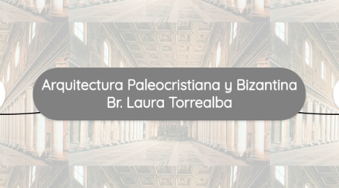 Mind Map: Arquitectura Paleocristiana y Bizantina Br. Laura Torrealba