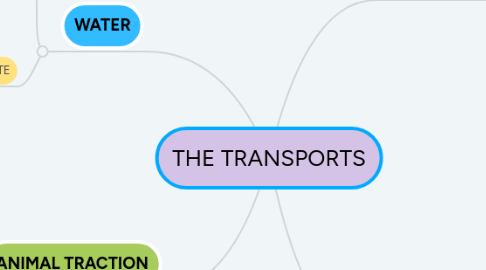 Mind Map: THE TRANSPORTS