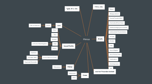 Mind Map: Plinius