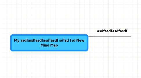 Mind Map: My asdfasdfasdfasdfasdf sdfsd fsd New Mind Map