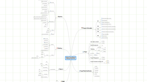 Mind Map: Raphael Young Website Redesign Project Plan