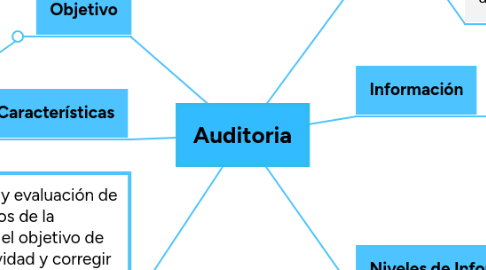 Mind Map: Auditoria