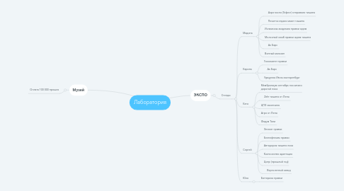 Mind Map: Лаборатория