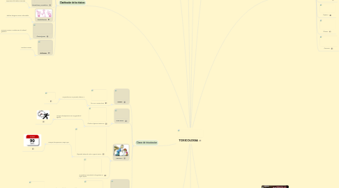 Mind Map: TOXICOLOGIA