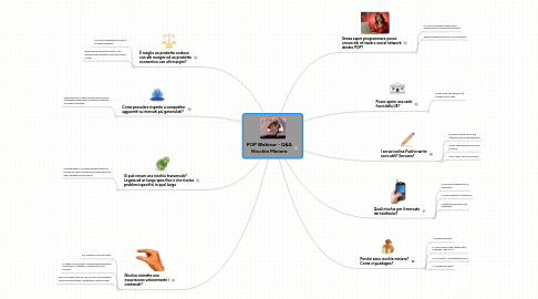 Mind Map: POP Webinar - Q&A **Nicchie Miniere**