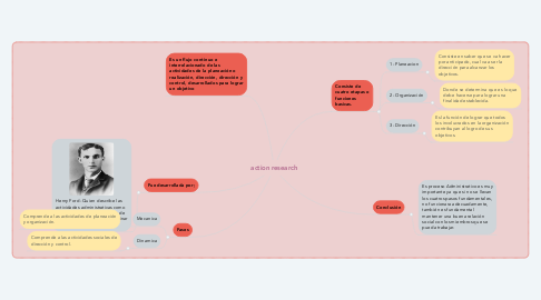 Mind Map: action research