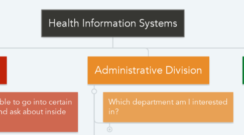 Mind Map: Health Information Systems