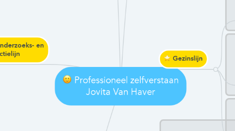 Mind Map: Professioneel zelfverstaan Jovita Van Haver