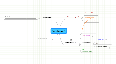 Mind Map: Test mind map