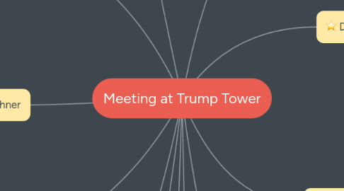 Mind Map: Meeting at Trump Tower