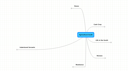 Mind Map: Agricultural South