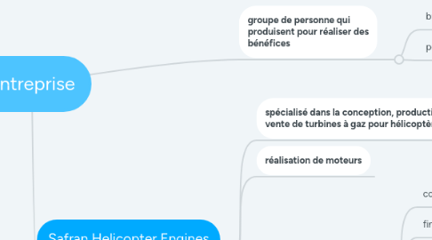 Mind Map: Entreprise