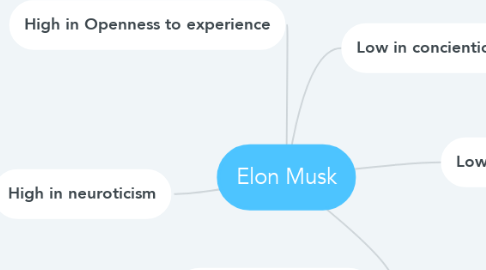 Mind Map: Elon Musk