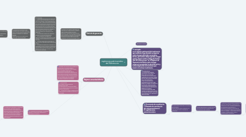 Mind Map: regímenes patrimoniales del Matrimonio