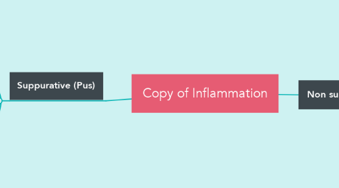 Mind Map: Copy of Inflammation