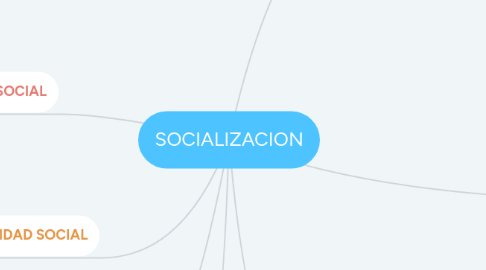 Mind Map: SOCIALIZACION