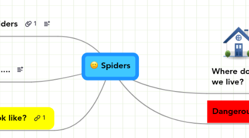 Mind Map: Spiders