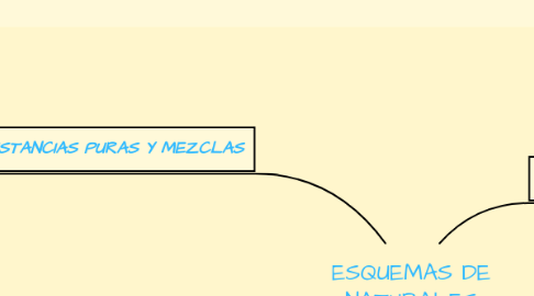 Mind Map: ESQUEMAS DE NATURALES