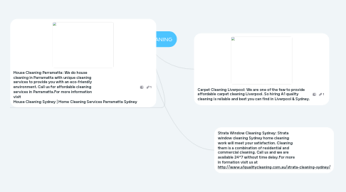 Mind Map: A1 QUALITY CLEANING