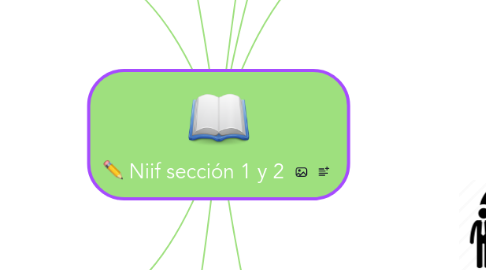 Mind Map: Niif sección 1 y 2