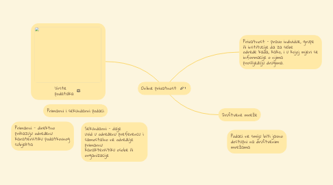 Mind Map: Online privatnost