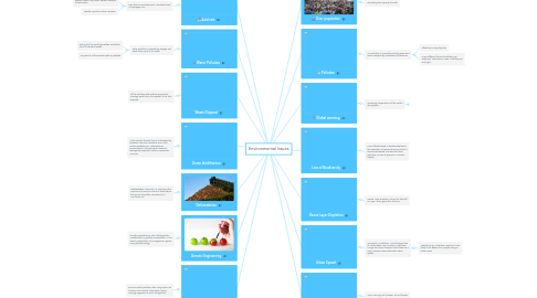 Mind Map: Environmental Issues