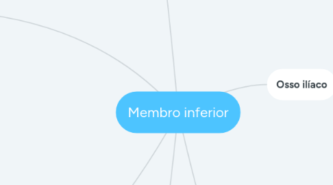 Mind Map: Membro inferior