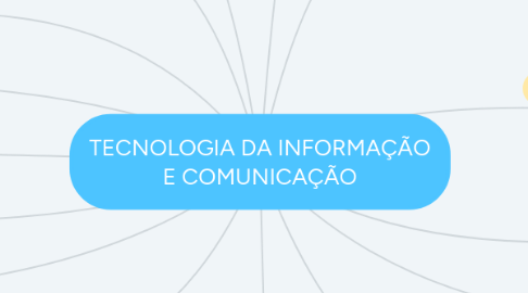 Mind Map: TECNOLOGIA DA INFORMAÇÃO E COMUNICAÇÃO